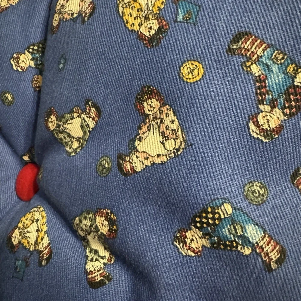 Vintage Handmade Raggedy Ann & Andy‎ Pillow – 15